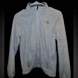 The North Face Womens Gray Fleece Jacket